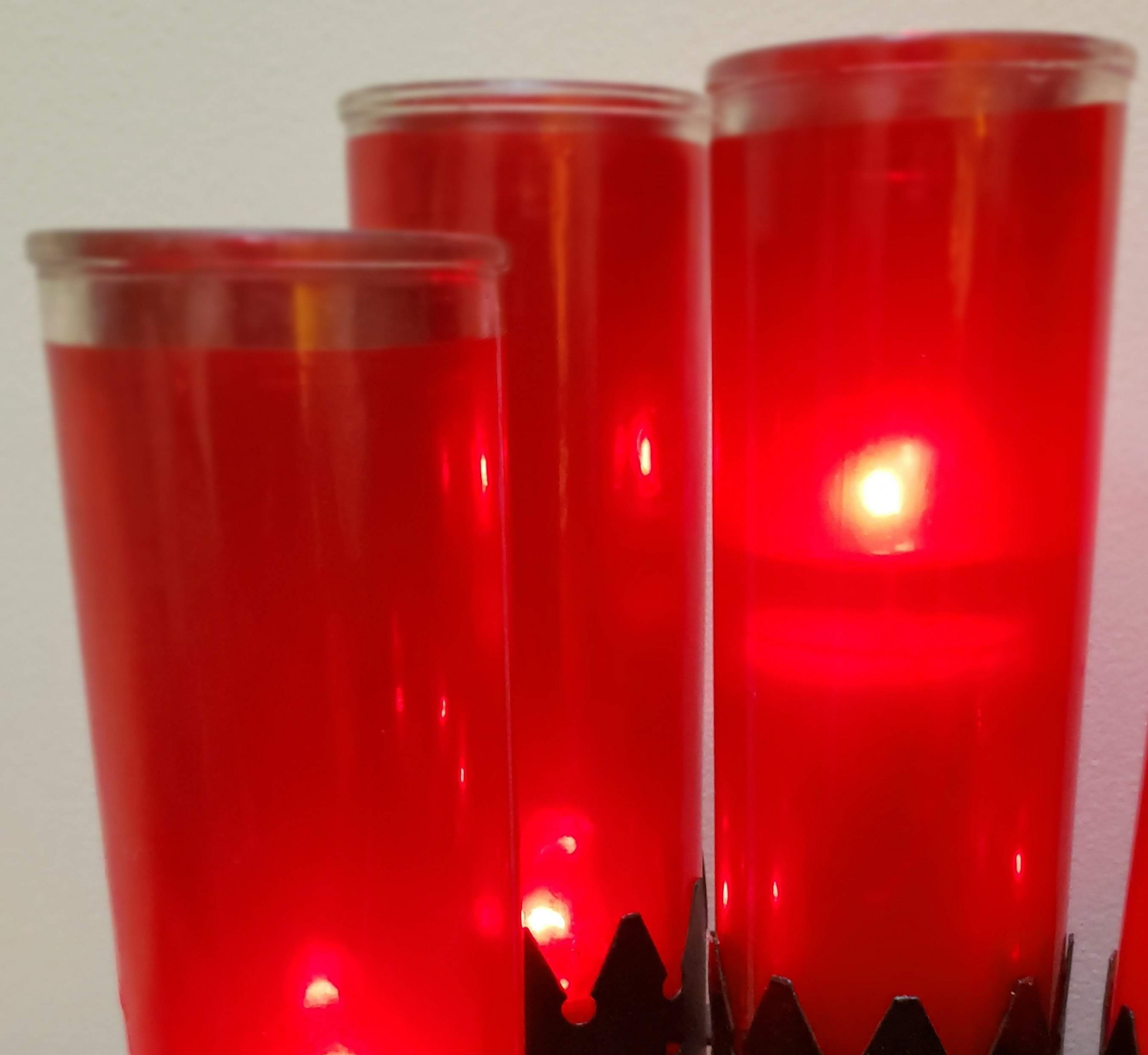 Beeswax candle