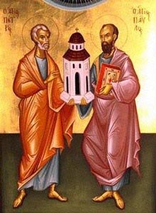Icon of Sts. Peter & Paul