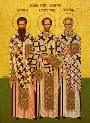Icon of the 3 Hierarchs