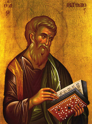 Icon of Matthew the Evangelist