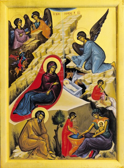 Icon of the Nativity of Jesus Christ