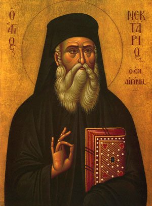 Icon of St. Nektarios